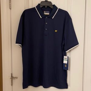 Men’s Jack Nicklaus Golf Polo~Classic Navy~Size Large~Dri-Fit~NWT